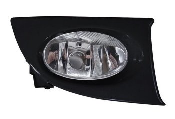 Противотуманная фара SAT (правая, к бамперу ST-HD75-000-B0) Honda Fit  1 (2004-2007) GD 1-ый рестайлинг, GD 2-ой рестайлинг