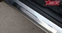 1 529 р. Накладки на внутренние пороги Souz-96 Honda Fit 1 GD дорестайлинг (2001-2004)  с доставкой в г. Воронеж. Увеличить фотографию 2