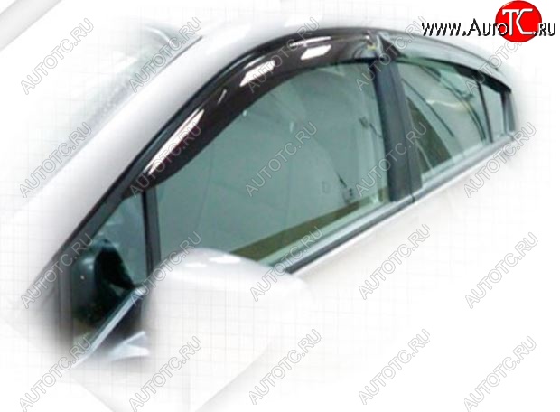 2 079 р. Дефлектора окон CA-Plastiс  Honda Insight  ZE2 (2009-2011) хэтчбэк 5 дв. дорестайлинг (Classic полупрозрачный)  с доставкой в г. Воронеж