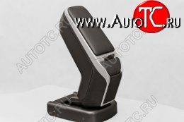 10 899 р. Подлокотник Armster 2 Honda Jazz (2015-2018) (Silver)  с доставкой в г. Воронеж