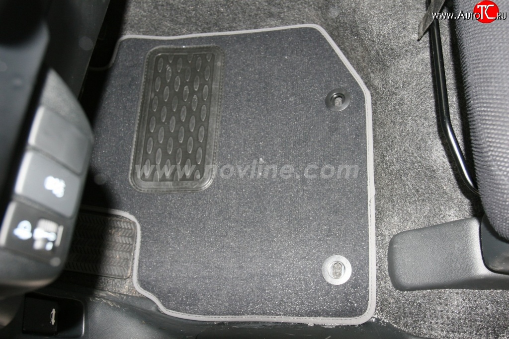 135 р. Комплект ковриков в салон (хетчбек) Element 5 шт. (текстиль) Honda Jazz (2008-2015)  с доставкой в г. Воронеж