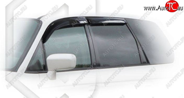 1 899 р. Дефлектора окон CA-Plastiс  Honda Odyssey  2 (1999-2003) (Classic полупрозрачный, Без хром.молдинга)  с доставкой в г. Воронеж