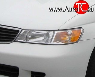 2 089 р. Прозрачная защита передних фар CA Plastic  Honda Odyssey  2 (1999-2003) (Цвет: прозрачный)  с доставкой в г. Воронеж