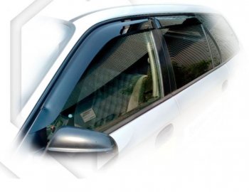 Дефлектора окон EL1 CA-Plastiс exclusive Honda Orthia (1996-1998) (Classic полупрозрачный, Без хром.молдинга)