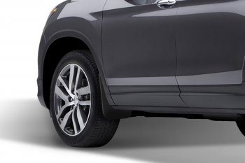 2 379 р. Брызговики Frosch (optimum) Honda Pilot YF6 рестайлинг (2018-2021) (Передние)  с доставкой в г. Воронеж. Увеличить фотографию 2