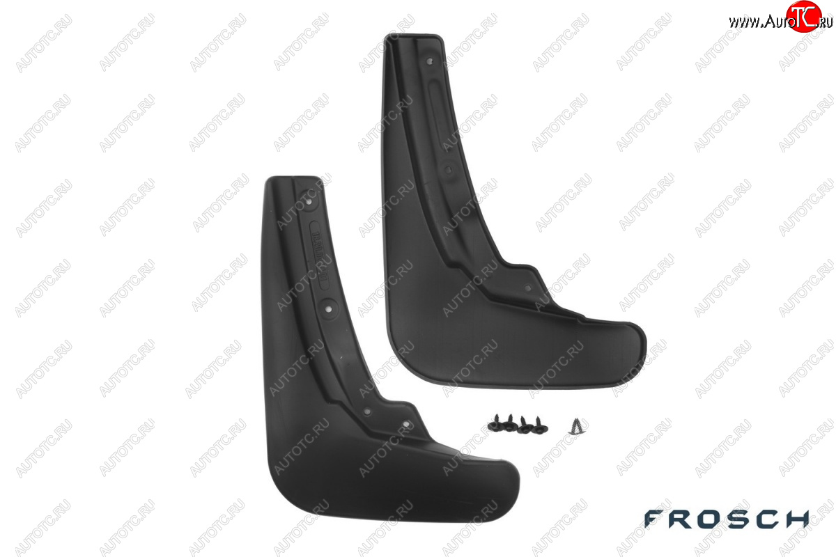 2 379 р. Брызговики Frosch (optimum) Honda Pilot YF6 рестайлинг (2018-2021) (Передние)  с доставкой в г. Воронеж