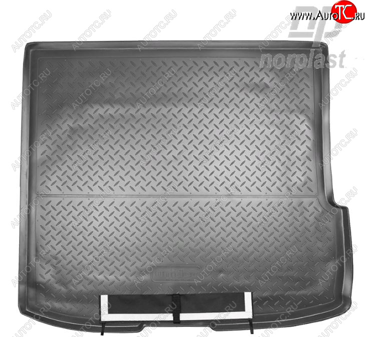 3 599 р. Коврик багажника Norplast Unidec  Honda Pilot  YF4 (2008-2015) дорестайлинг, рестайлинг (Черный с погрузочным ковриком (фартуком))  с доставкой в г. Воронеж