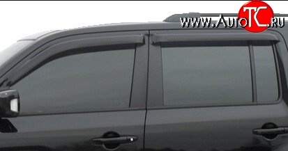 999 р. Комплект дефлекторов окон (ветровиков) 4 шт. Russtal Honda Pilot YF4 дорестайлинг (2008-2011)  с доставкой в г. Воронеж