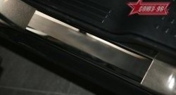 2 519 р. Накладки на внутренние пороги Souz-96 Honda Pilot YF4 рестайлинг (2011-2015)  с доставкой в г. Воронеж. Увеличить фотографию 2