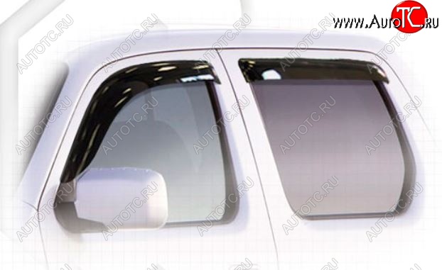2 079 р. Дефлектора окон CA-Plastiс  Honda Ridgeline  YK1 (2005-2008) дорестайлинг (Classic полупрозрачный)  с доставкой в г. Воронеж