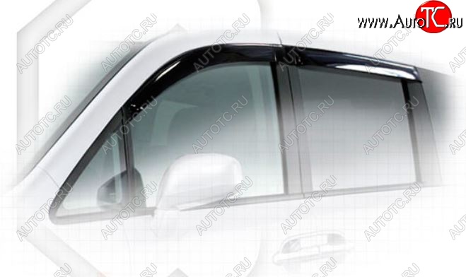 2 199 р. Дефлектора окон CA-Plastiс  Honda StepWagon  RG (2007-2009) минивэн рестайлинг (Classic полупрозрачный, Без хром.молдинга)  с доставкой в г. Воронеж