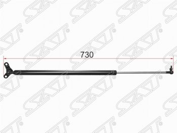 Правый упор крышки багажника SAT (газовый) Honda Stream  1 RN1,RN3 (2000-2004)  дорестайлинг