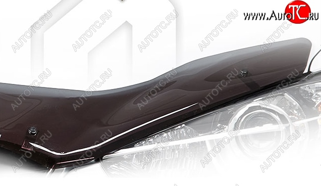1 999 р. Дефлектор капота (CF3-CF5, CL1, CL3) CA-Plastic  Honda Tourneo  1 CF (1997-2000) дорестайлинг (Classic полупрозрачный, Без надписи)  с доставкой в г. Воронеж