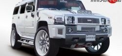 8 149 р. Люстра Style под противотуманные фары на капот HUMMER H2 (2002-2009)  с доставкой в г. Воронеж. Увеличить фотографию 2