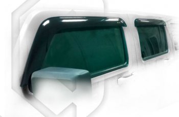 Дефлектора окон CA-Plastiс HUMMER H3 (2005-2010) (Classic полупрозрачный)