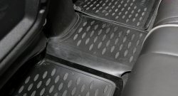 4 199 р. Коврики в салон Element 4 шт. (полиуретан) HUMMER H3 (2005-2010)  с доставкой в г. Воронеж. Увеличить фотографию 4