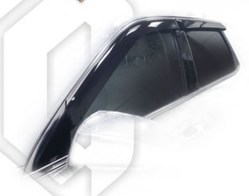 2 199 р. Дефлектора окон CA-Plastic Hyundai Palisade LX2 (2018-2022) (серия Classic полупрозрачный, Без хром молдинга)  с доставкой в г. Воронеж. Увеличить фотографию 2