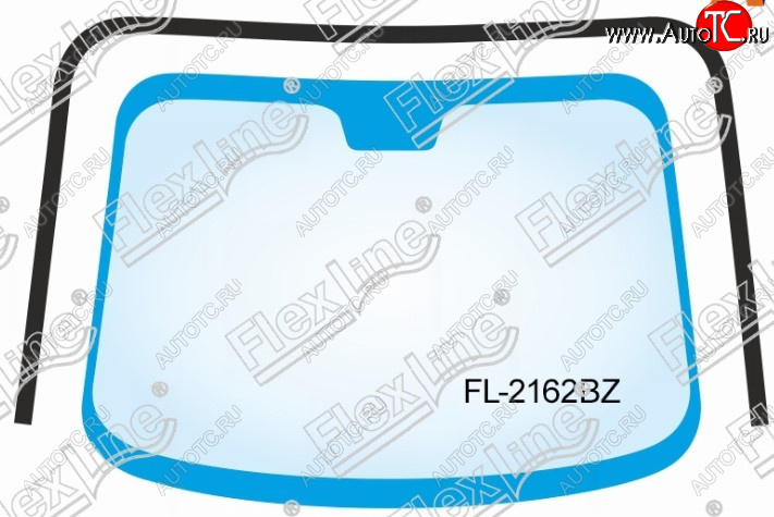 1 799 р. Молдинг лобового стекла FlexLine  Hyundai Accent  2 LC - Verna  1 LC  с доставкой в г. Воронеж