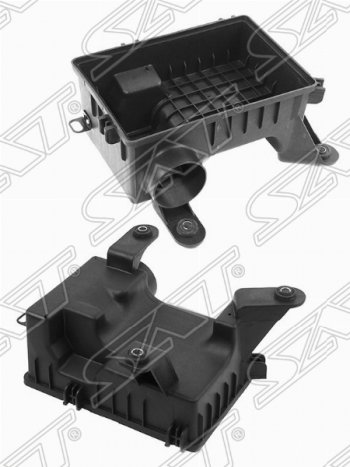 Корпус воздушного фильтра SAT (верхняя часть) Hyundai Accent  2 LC (1999-2012) седан дорестайлинг (ТагАЗ)