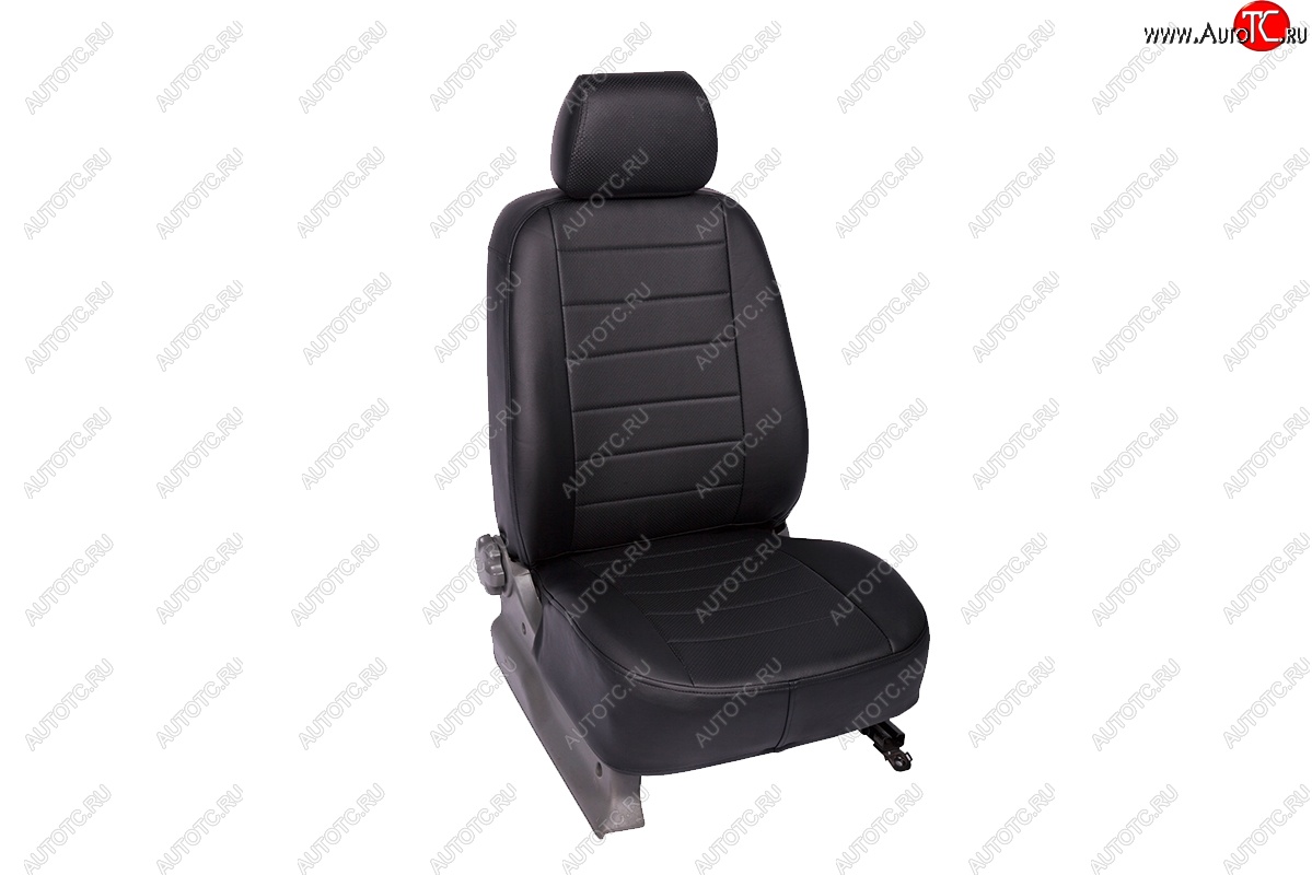 6 999 р. Чехлы для сидений SeiNtex (экокожа) Hyundai Accent седан ТагАЗ (2001-2012)  с доставкой в г. Воронеж