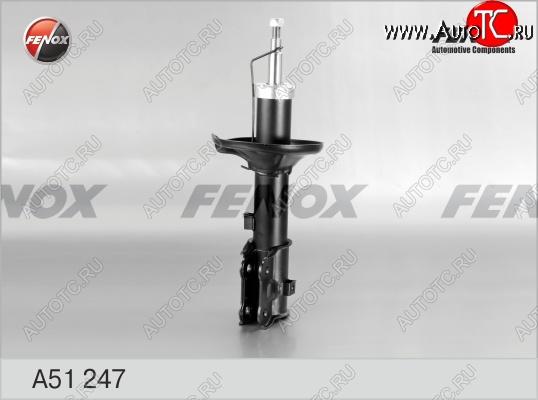 4 799 р. Правый амортизатор передний (газ/масло) FENOX Hyundai Accent 2 LC седан дорестайлинг (ТагАЗ) (1999-2012)  с доставкой в г. Воронеж