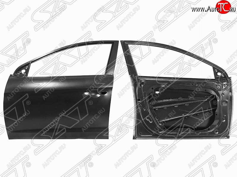 8 549 р. Левая дверь передняя SAT Hyundai Elantra AD дорестайлинг (2016-2019) (Неокрашенная)  с доставкой в г. Воронеж