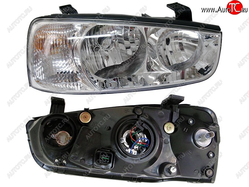 3 899 р. Правая передняя фара SAT Hyundai Elantra XD седан дорестайлинг (2000-2003)  с доставкой в г. Воронеж