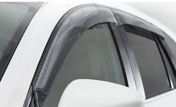 Дефлектора окон CA-Plastic Hyundai Elantra  CN7 (2020-2023) (Серия Art графит)