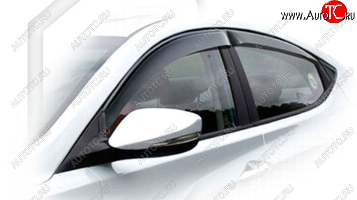 2 079 р. Дефлектора окон CA-Plastiс Hyundai Elantra MD дорестайлинг (2010-2013) (Classic полупрозрачный, Без хром.молдинга, Крепление только на скотч) с доставкой в г. Воронеж Увеличить фотографию 1 2 079 р. Дефлектора окон CA-Plastiс Hyundai Elantra MD дорестайлинг (2010-2013) (Classic полупрозрачный, Без хром.молдинга, Крепление только на скотч) с доставкой в г. Воронеж