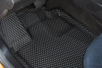4 199 р. Коврики в салон EVA 3D РОМБ (полимер) Hyundai Getz TB хэтчбэк 5 дв. дорестайлинг (2002-2005)  с доставкой в г. Воронеж. Увеличить фотографию 3