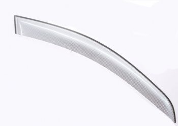 Дефлектора окон CA-Plastic Hyundai HD-72 (2004-2008) (Шелкография серебро, Без хром.молдинга)