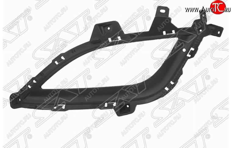 1 679 р. Левая оправа противотуманной фары SAT Hyundai I30 2 GD дорестайлинг, хэтчбэк 5 дв. (2011-2015)  с доставкой в г. Воронеж