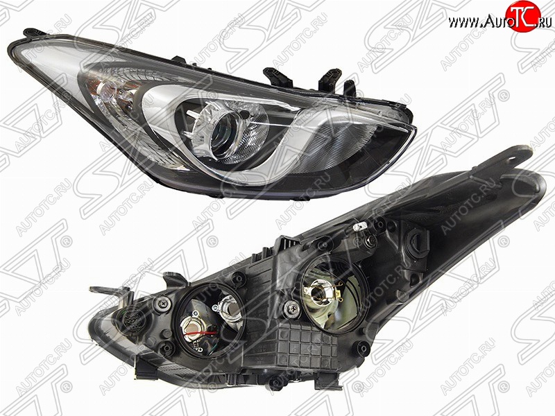 10 349 р. Правая фара передняя SAT Hyundai I30 2 GD дорестайлинг универсал (2011-2015) с доставкой в г. Воронеж Увеличить фотографию 1 10 349 р. Правая фара передняя SAT Hyundai I30 2 GD дорестайлинг универсал (2011-2015) с доставкой в г. Воронеж