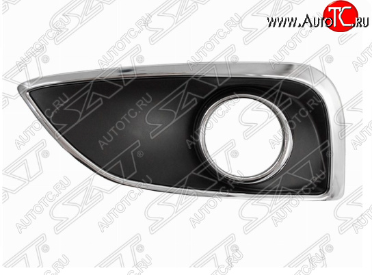 699 р. Левая вставка под противотуманную фару SAT Hyundai IX35 LM дорестайлинг (2009-2013)  с доставкой в г. Воронеж