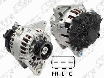 Генератор (2.0, 2,0 GDi) SAT (12V, 120A) Hyundai IX35 ( LM,  NU) (2009-2025), Hyundai Tucson  LM (2010-2017), KIA Sportage  3 SL (2010-2016)
