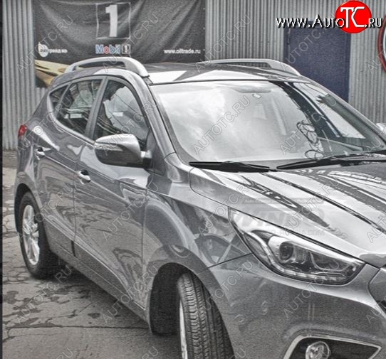 8 999 р. Рейлинги крыши OE Style Hyundai IX35 LM дорестайлинг (2009-2013)  с доставкой в г. Воронеж