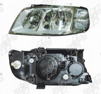 Левая фара DEPO Hyundai Matrix  1 FC (2005-2008) 1-ый рестайлинг