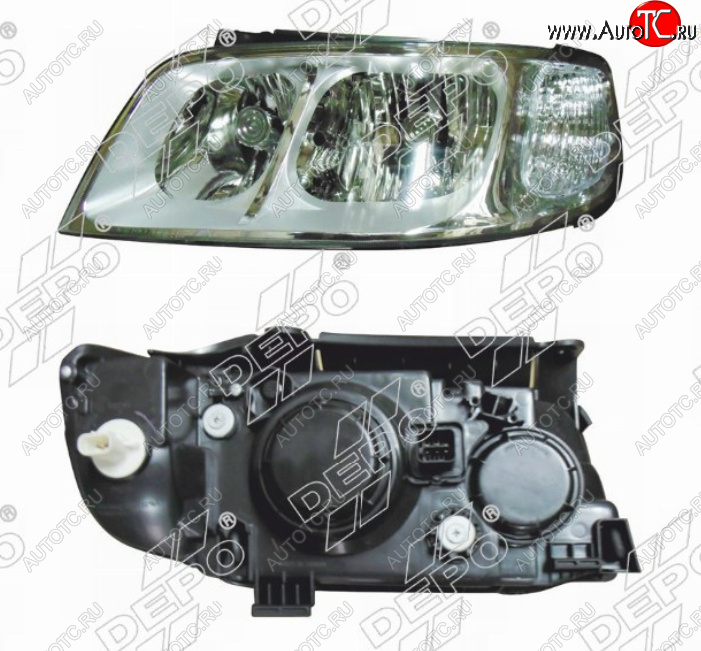 8 499 р. Левая фара DEPO  Hyundai Matrix  1 FC (2005-2008) 1-ый рестайлинг  с доставкой в г. Воронеж