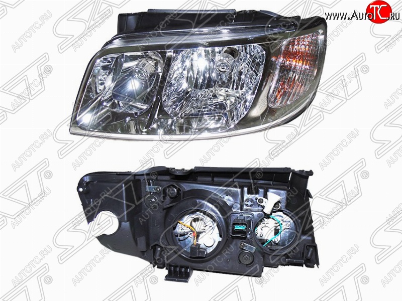 3 679 р. Левая фара передняя SAT  Hyundai Matrix  1 FC (2005-2008) 1-ый рестайлинг  с доставкой в г. Воронеж