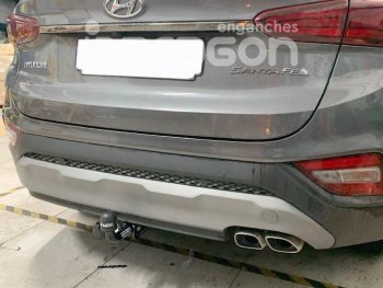 15 499 р. Фаркоп Aragon. (шар A) Hyundai Santa Fe TM дорестайлинг (2018-2021)  с доставкой в г. Воронеж. Увеличить фотографию 3
