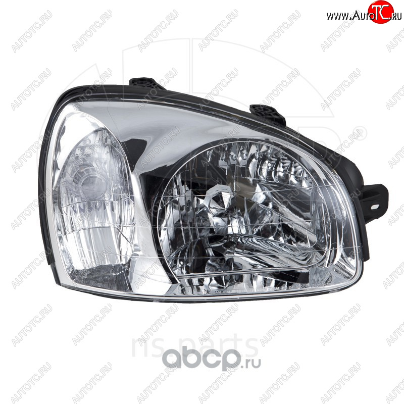 5 249 р. Фара передняя правая NSP Hyundai Santa Fe SM (2000-2012)  с доставкой в г. Воронеж