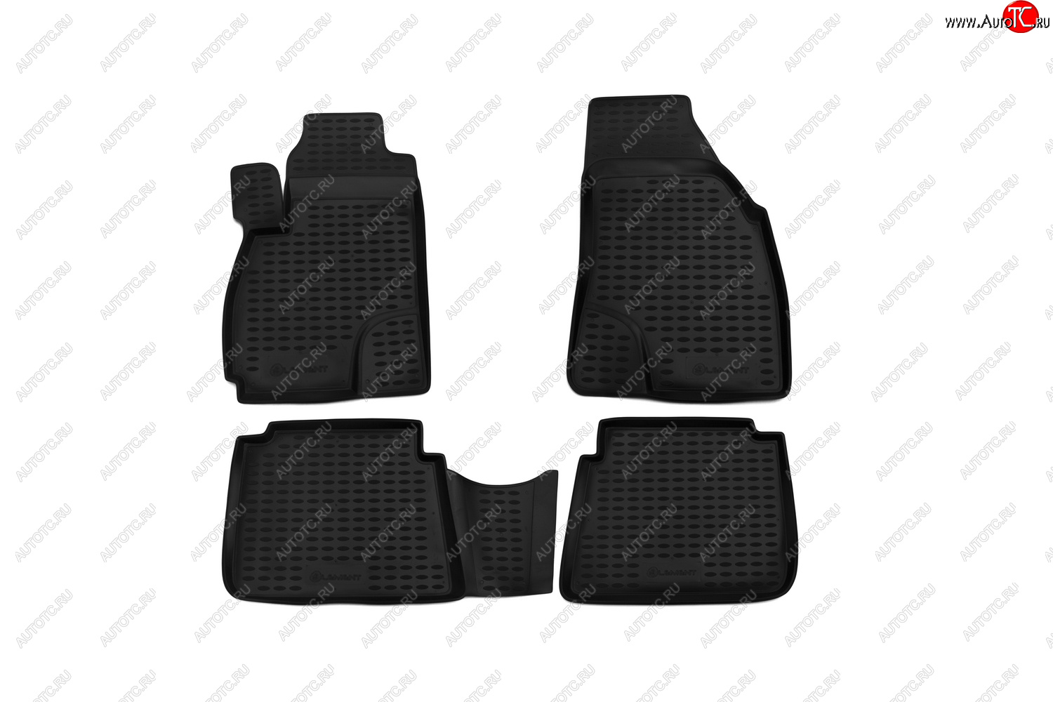 2 759 р. Коврики в салон Element (полиуретан)  Hyundai Santa Fe  SM (2000-2012) (Черные)  с доставкой в г. Воронеж