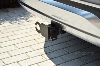 17 089 р. Фаркоп PT GROUP /съемный квадрат/ HYUNDAI Santa Fe 2021-2024/ KIA Sorento 2021-2024  Hyundai Santa Fe TM рестайлинг (2020-2022)  с доставкой в г. Воронеж. Увеличить фотографию 5