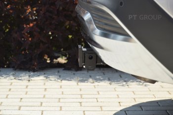 17 089 р. Фаркоп PT GROUP /съемный квадрат/ HYUNDAI Santa Fe 2021-2024/ KIA Sorento 2021-2024  Hyundai Santa Fe TM рестайлинг (2020-2022)  с доставкой в г. Воронеж. Увеличить фотографию 6