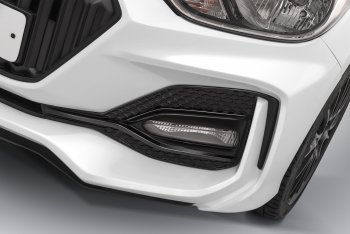 18 199 р. Передний бампер Quant Romb  Hyundai Solaris  HCR (2017-2022) седан дорестайлинг, седан рестайлинг (Комплектация Комфорт, Неокрашенный)  с доставкой в г. Воронеж. Увеличить фотографию 4