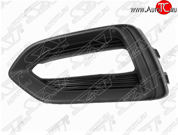 349 р. Левая оправа противотуманной фары SAT Hyundai Solaris HCR седан дорестайлинг (2017-2020)  с доставкой в г. Воронеж