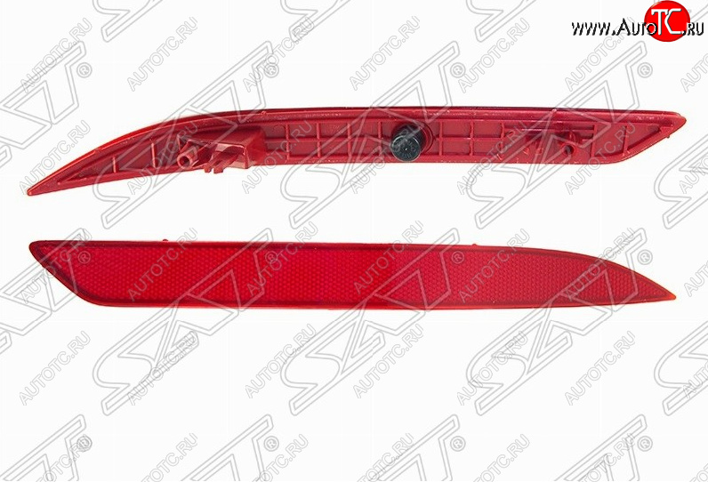 1 089 р. Правый отражатель заднего бампера SAT Hyundai Solaris RBr хэтчбэк рестайлинг (2014-2017)  с доставкой в г. Воронеж