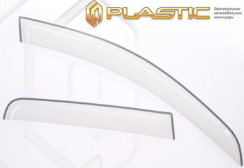 Дефлектора окон CA-Plastic Hyundai Solaris  HCR (2020-2022) седан рестайлинг