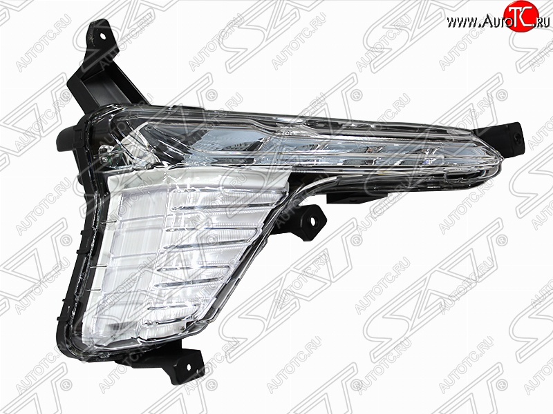 3 799 р. Левая противотуманная фара SAT (LED)  Hyundai Sonata  LF (2017-2019) рестайлинг  с доставкой в г. Воронеж