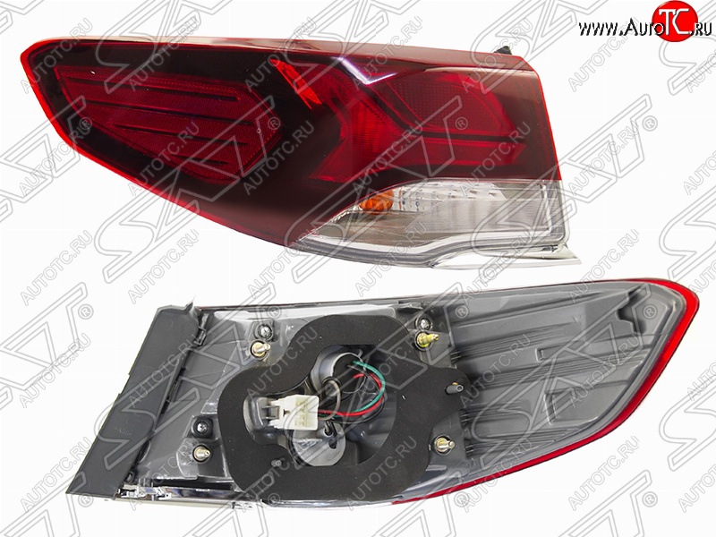 3 099 р. Левый задний фонарь SAT  Hyundai Sonata  LF (2017-2019) рестайлинг  с доставкой в г. Воронеж